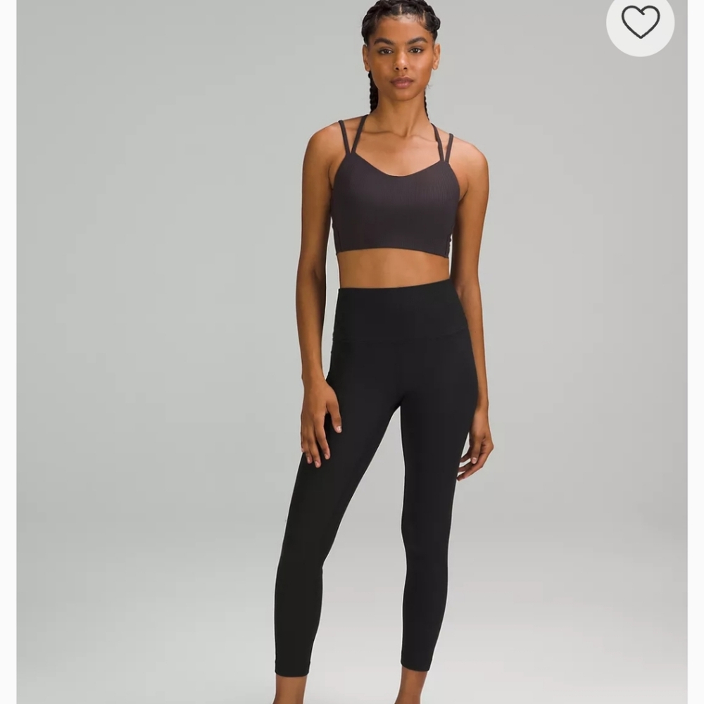 lululemon Align Ribbed High-Rise Pant 25" Size 6 NWOT